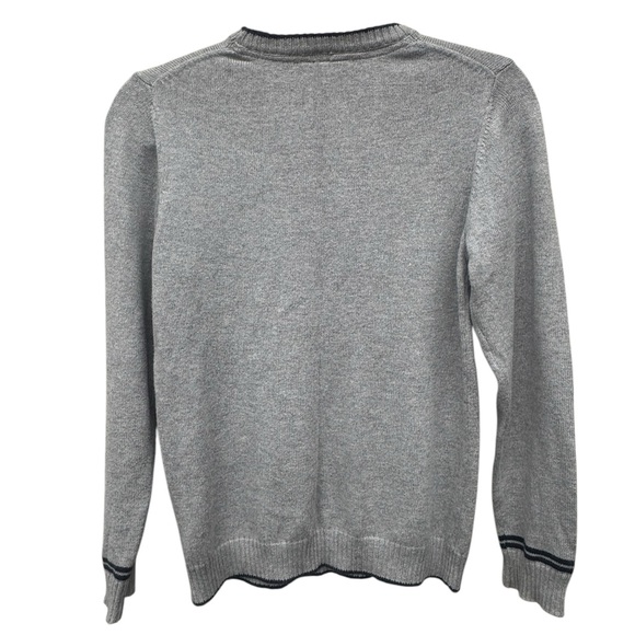 Janie & Jack Gray Snoopy Sweater size 12 - Picture 5 of 5